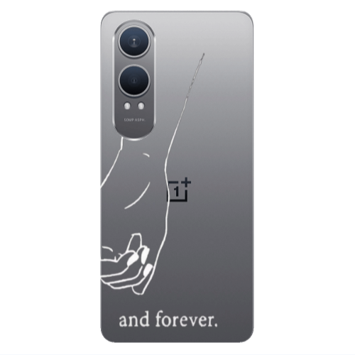 Oneplus Nord Ce 4 lite And forewer Transparent Silicone TPU Θήκη