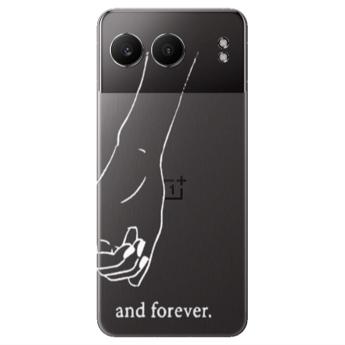 Oneplus Nord 4 And forewer Transparent Silicone TPU Θήκη