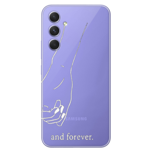 Samsung A56 And forewer Transparent Silicone TPU Θήκη
