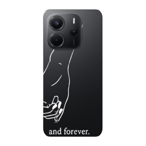 Xiaomi Redmi Note 14 And forewer Transparent Silicone TPU Θήκη