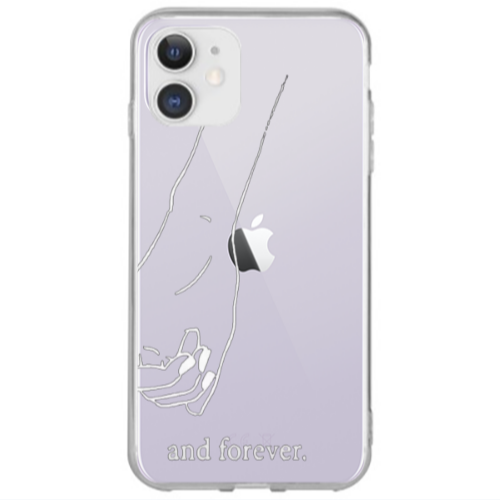 Apple iPhone 12 And forewer Transparent Silicone TPU Θήκη