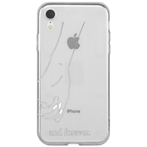 Apple iPhone Xr And forewer Transparent Silicone TPU Θήκη