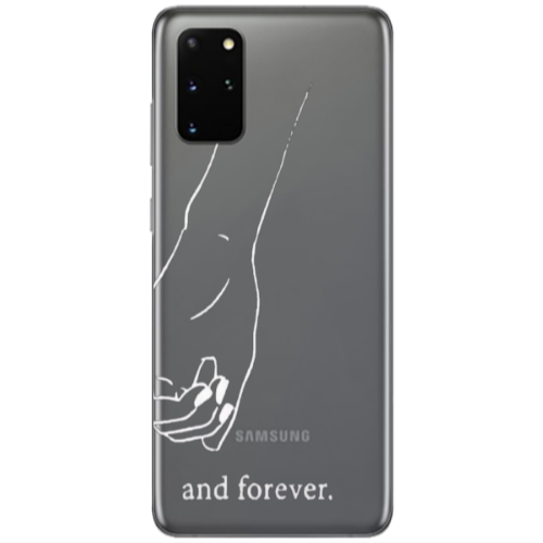 Samsung S20 Plus And forewer Transparent Silicone TPU Θήκη