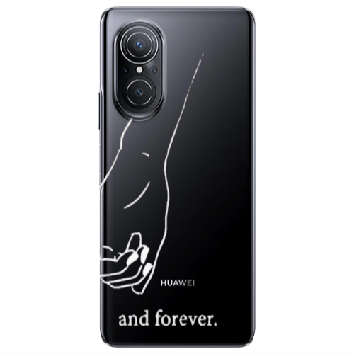 Huawei Nova 9 SE And forewer Transparent Silicone TPU Θήκη