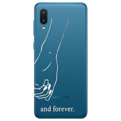 Samsung A02 And forewer Transparent Silicone TPU Θήκη