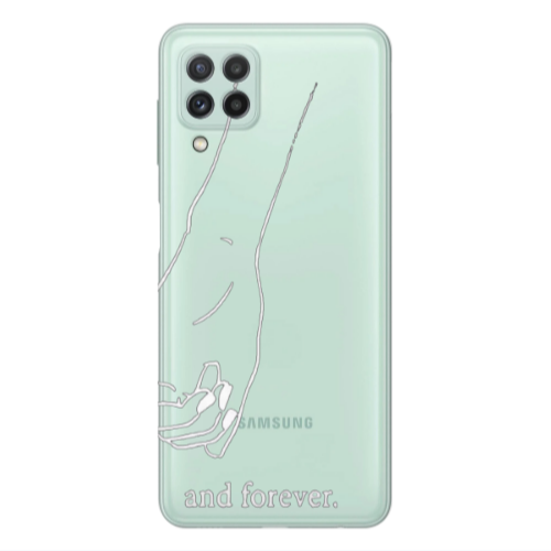 Samsung A22 4G And forewer Transparent Silicone TPU Θήκη