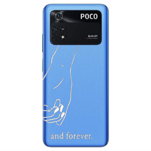 Xiaomi Poco M4 Pro 4G And forewer Transparent Silicone TPU Θήκη