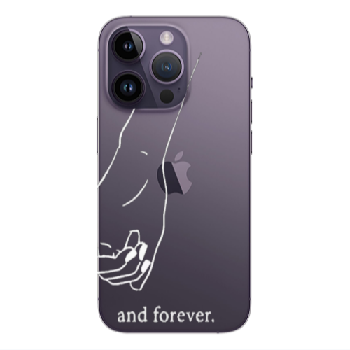 Apple iPhone 14 Pro  And forewer Transparent Silicone TPU Θήκη