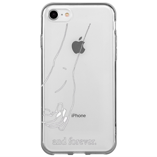Apple iPhone 7 And forewer Transparent Silicone TPU Θήκη