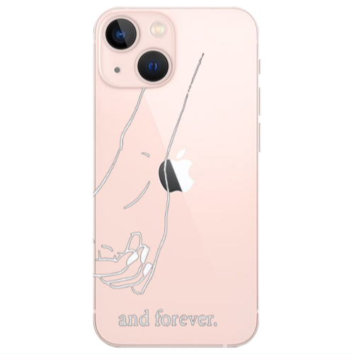 Apple iPhone 13 Mini And forewer Transparent Silicone TPU Θήκη