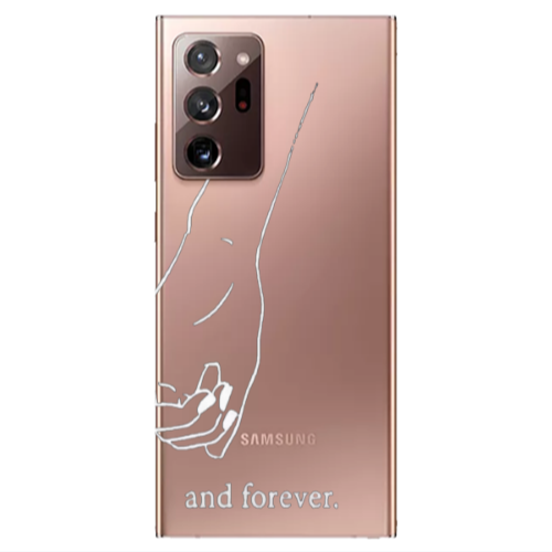 Samsung Note 20 Ultra And forewer Transparent Silicone TPU Θήκη
