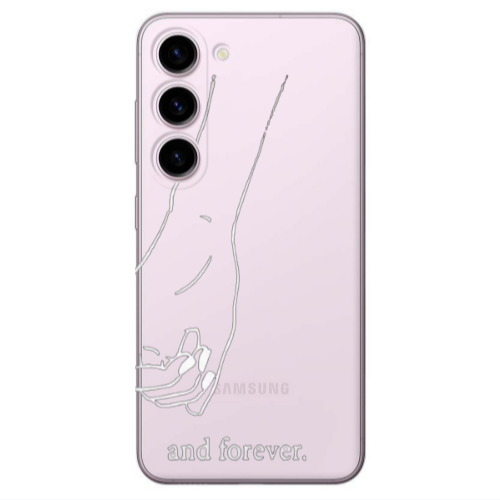 Samsung S23 And forewer Transparent Silicone TPU Θήκη