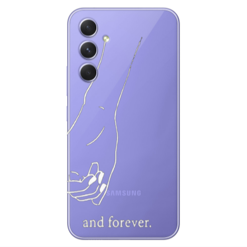 Samsung A54 And forewer Transparent Silicone TPU Θήκη