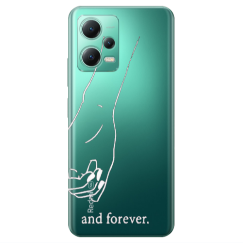 Xiaomi Redmi Note 12 Pro 5G And forewer Transparent Silicone TPU Θήκη