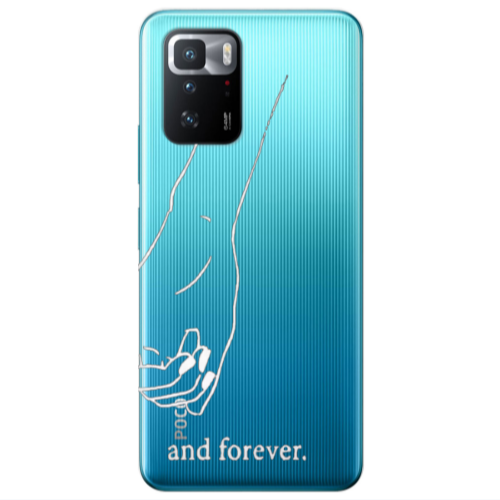 Xiaomi Poco X3 GT And forewer Transparent Silicone TPU Θήκη