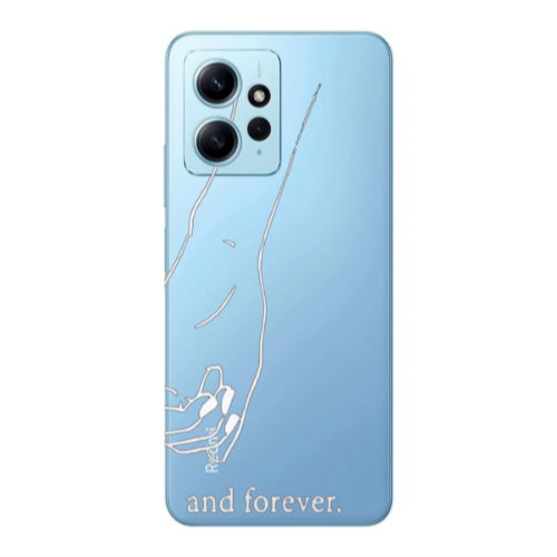 Xiaomi Redmi Note 12 4G And forewer Transparent Silicone TPU Θήκη