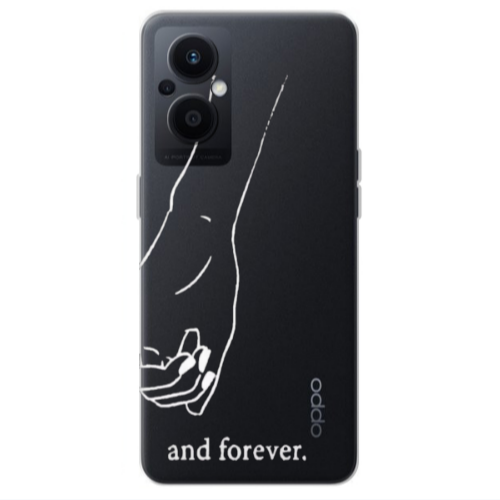 Oppo Reno 7 Lite And forewer Transparent Silicone TPU Θήκη