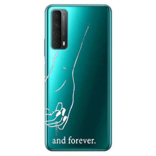 Huawei P Smart 2021 And forewer Transparent Silicone TPU Θήκη