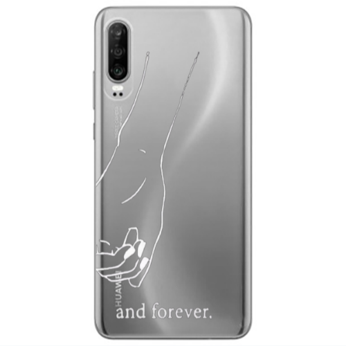 Huawei P30 And forewer Transparent Silicone TPU Θήκη