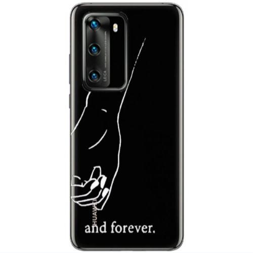 Huawei P40 And forewer Transparent Silicone TPU Θήκη