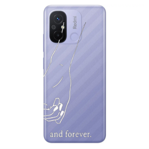 Xiaomi Redmi 12C And forewer Transparent Silicone TPU Θήκη