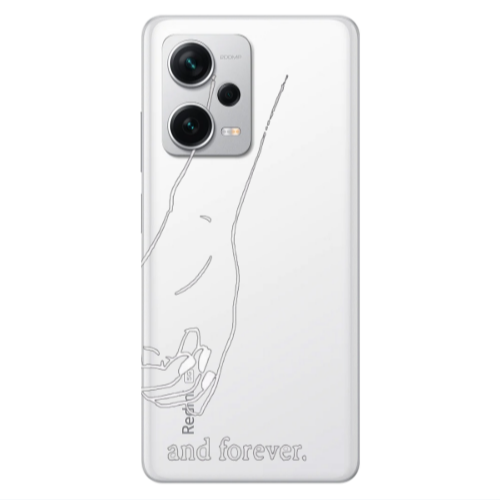 Xiaomi Redmi Note 12 5G And forewer Transparent Silicone TPU Θήκη