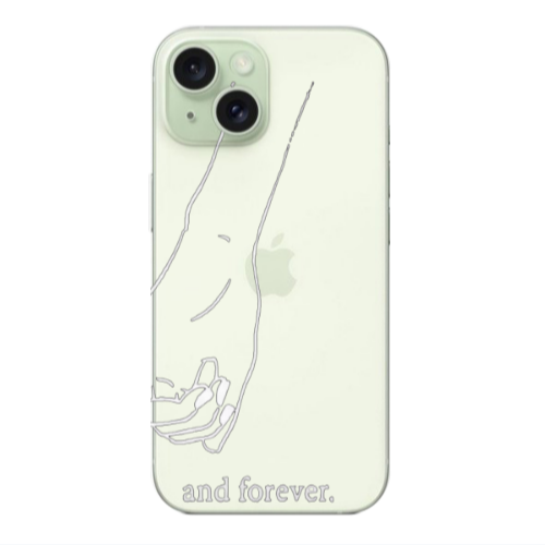 Apple iPhone 15 Plus And forewer Transparent Silicone TPU Θήκη