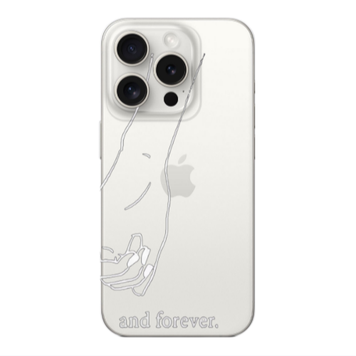 Apple iPhone 15 Pro Max And forewer Transparent Silicone TPU Θήκη