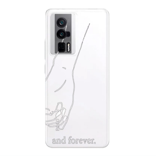 Xiaomi Poco F5 Pro And forewer Transparent Silicone TPU Θήκη