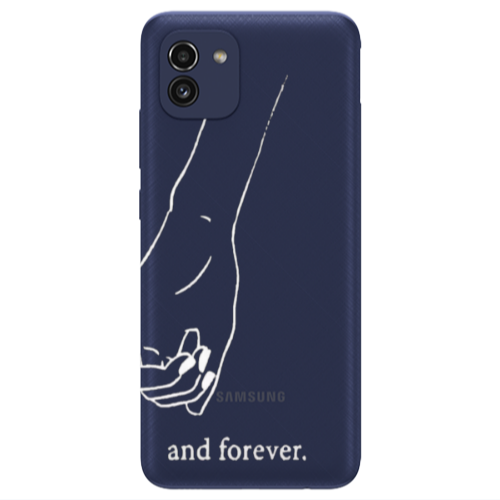 Samsung A03 And forewer Transparent Silicone TPU Θήκη