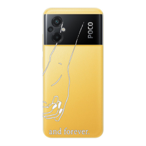 Xiaomi Poco M5 And forewer Transparent Silicone TPU Θήκη