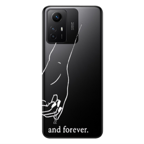 Xiaomi Redmi Note 12s And forewer Transparent Silicone TPU Θήκη