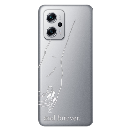 Xiaomi Poco X4 GT And forewer Transparent Silicone TPU Θήκη