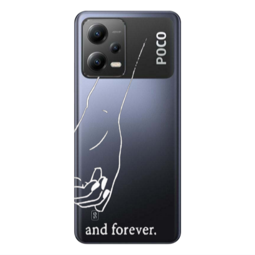 Xiaomi Poco X5 And forewer Transparent Silicone TPU Θήκη