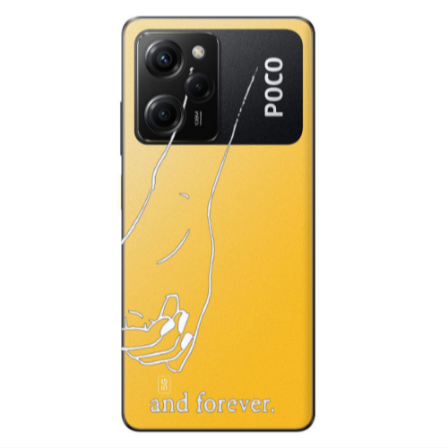 Xiaomi Poco X5 Pro And forewer Transparent Silicone TPU Θήκη