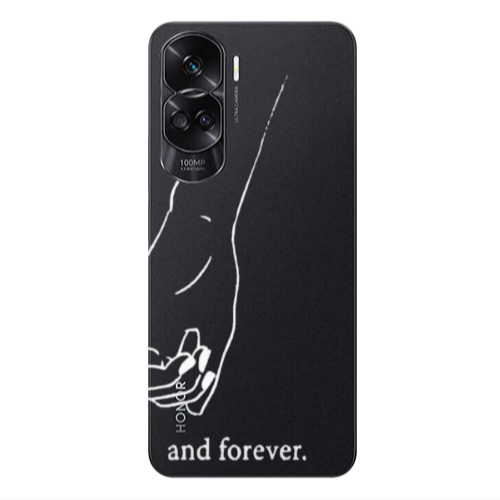 Honor 90 Lite 5G And forewer Transparent Silicone TPU Θήκη