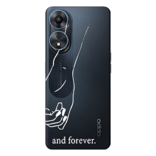 Oppo A 98 And forewer Transparent Silicone TPU Θήκη