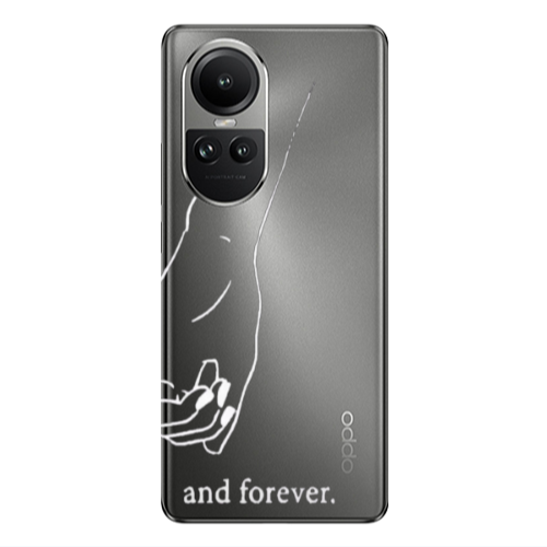 Oppo Reno10 5G And forewer Transparent Silicone TPU Θήκη
