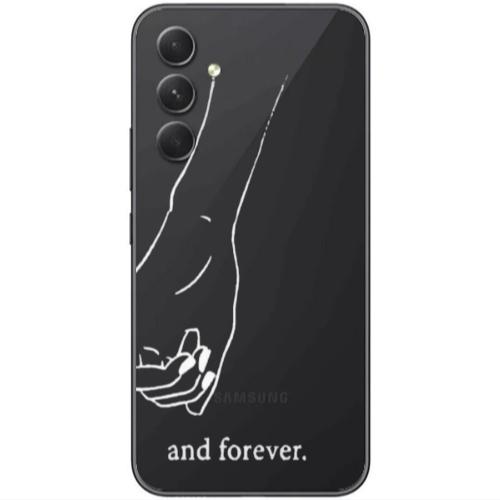 Samsung  Galaxy A05s And forewer Transparent Silicone TPU Θήκη