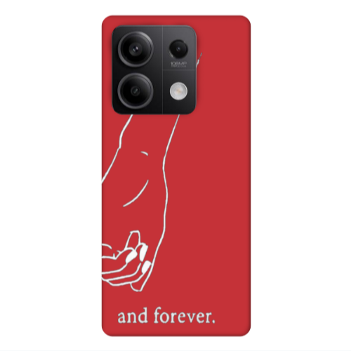 Xiaomi Redmi Note 13 5G And forewer Red Colored Silicone TPU Θήκη