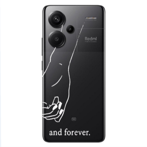 Xiaomi Redmi Note 13 Pro+ 5G  And forewer Transparent Silicone TPU Θήκη