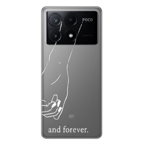 Xiaomi Poco X6Pro 5G And forewer Transparent Silicone TPU Θήκη