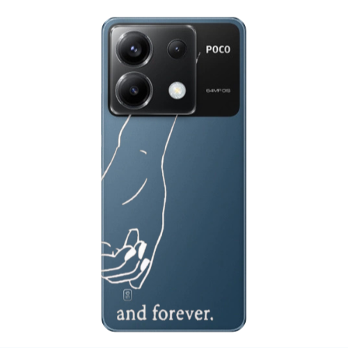 Xiaomi Poco X6 5G And forewer Transparent Silicone TPU Θήκη