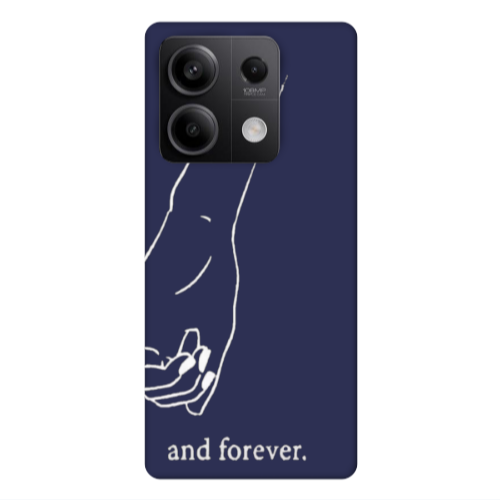 Xiaomi Redmi Note 13Pro 5G And forewer Dark blue Colored Silicone TPU Θήκη