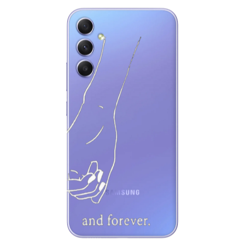 Samsung A16 And forewer Transparent Silicone TPU Θήκη