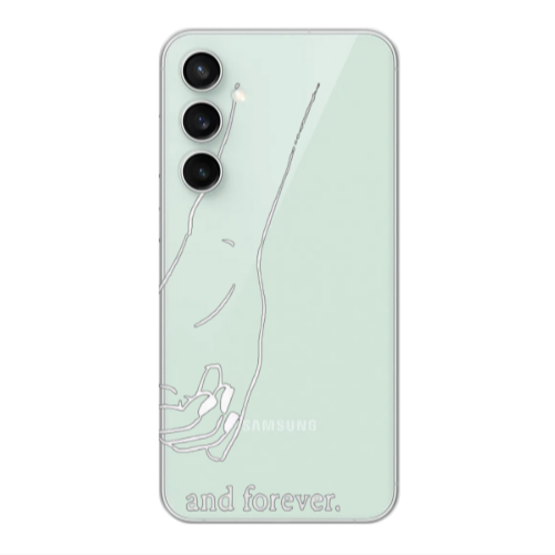 Samsung S24 FE And forewer Transparent Silicone TPU Θήκη