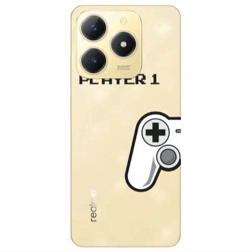 Realme C61 Player 1 Transparent Silicone TPU Θήκη