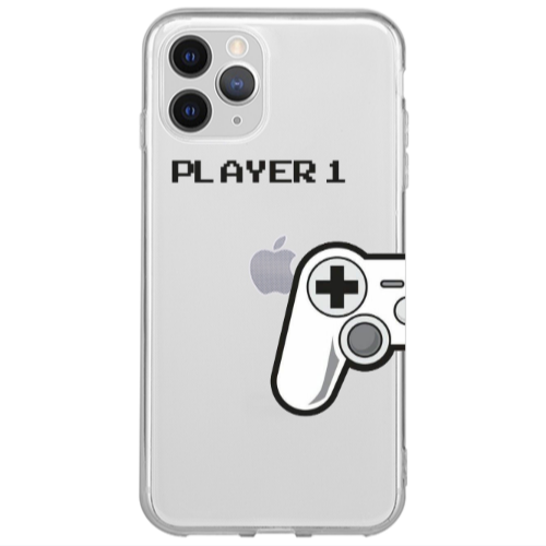 Apple iPhone 13 Pro Max Player 1 Transparent Silicone TPU Θήκη