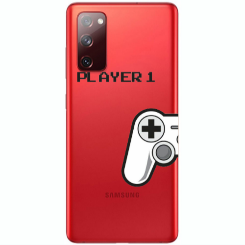 Samsung S20 FE Player 1 Transparent Silicone TPU Θήκη