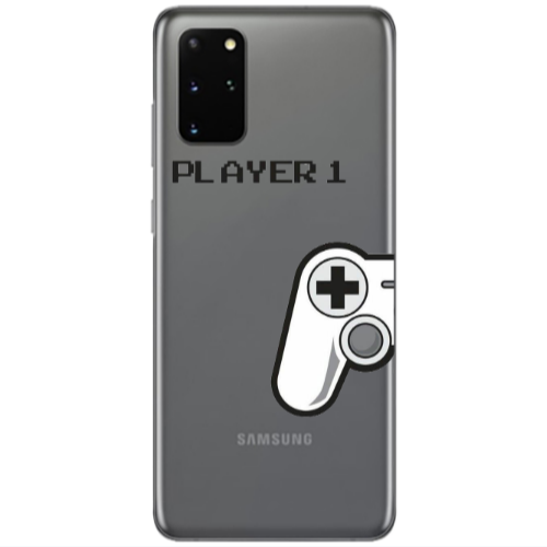 Samsung S20 Plus Player 1 Transparent Silicone TPU Θήκη